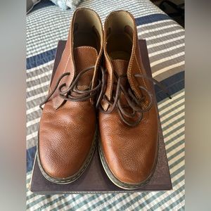 Chukka leather comfy boots
